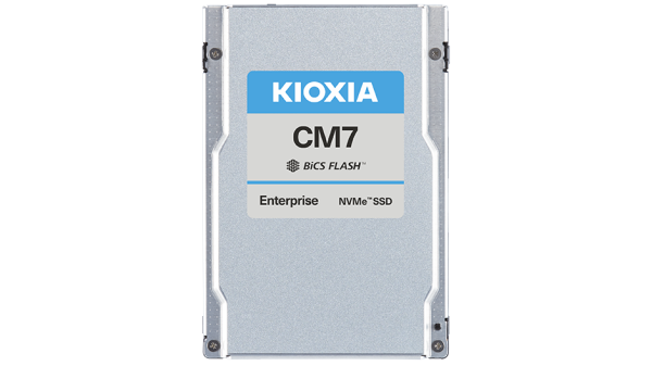 Kioxia CM7-V 12.8 TB 2.5" PCI Express 5.0 NVMe BiCS FLASH TLC