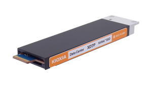 Kioxia KXD8DRJJ3T84 internal solid state drive 3.84 TB E1.S PCI Express 5.0 NVMe BiCS FLASH TLC