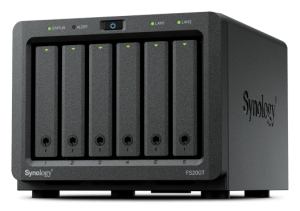 Synology FS200T NAS/storage server Desktop Intel® Celeron® J4125 4 GB DDR4 Black