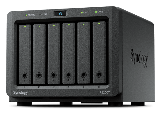 Synology FS200T NAS/storage server Desktop Intel® Celeron® J4125 4 GB DDR4 Black