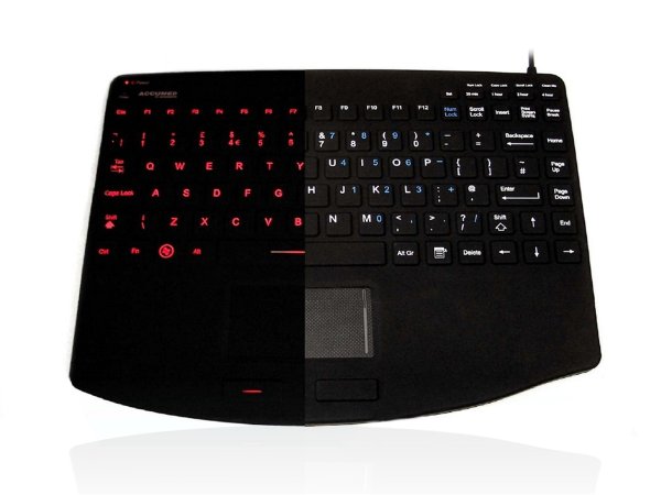 Accuratus AccuMed 540 V2 VESA keyboard USB English Black