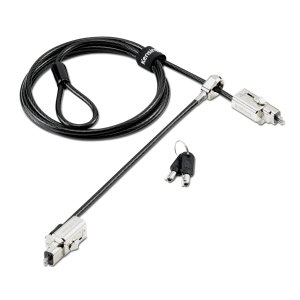 Kensington Universal 3-in-1 2.0 Keyed Dual Lock Head Laptop Lock