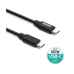 Port Designs 900074/10 USB cable USB 3.2 Gen 1 (3.1 Gen 1) 1 m USB C 5 Gbit/s 60 W Black