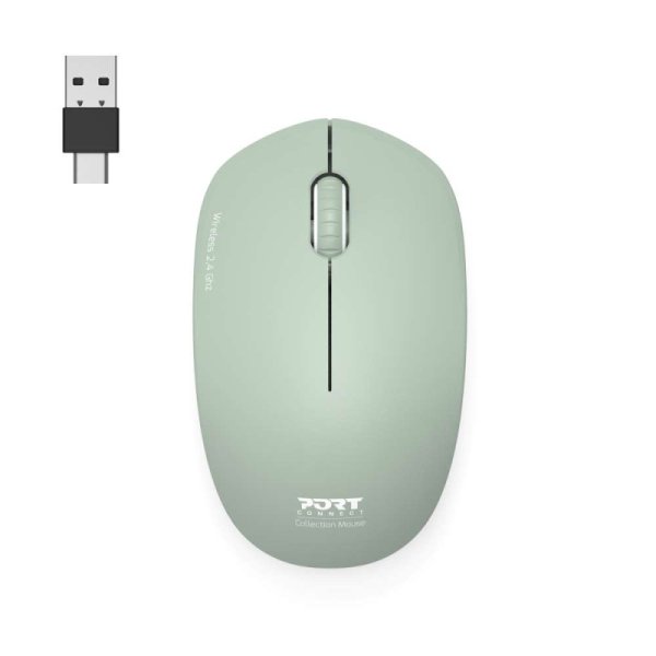 Port Designs 900543 mouse Office Ambidextrous RF Wireless Optical 1600 DPI