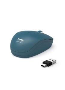 Port Designs 900545 mouse Office Ambidextrous RF Wireless Optical 1600 DPI