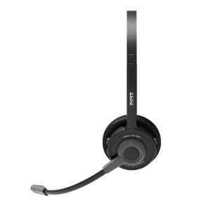 Port Designs PORT Connect 912004 headphones/headset Wired & Wireless Head-band Calls/Music USB Type-C Bluetooth Black