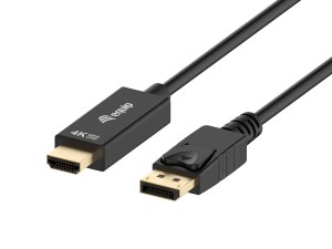 Equip DisplayPort 1.2 to HDMI Adapter Cable, 4K 60Hz, 1m