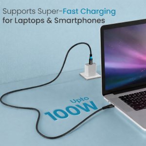 Equip 2 in 1 USB-C to C + HDMI Cable, 2.0m, PD100W, 4K/60Hz, 20Gbps