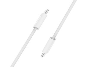 Equip USB 2.0 Cable, USB-C Male to USB-C Male, 1m, PD 60W, White