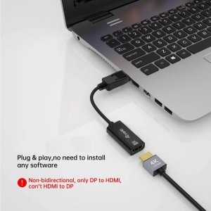 Equip DisplayPort 1.2 to HDMI Active Adapter, 4K 60Hz