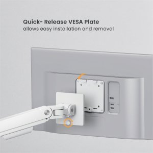 Equip 17"-49" Heavy-Duty Single Monitor Wall-Mounted Bracket