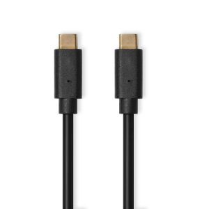 Port Designs 900074 USB cable 1 m USB C 10 Gbit/s 60 W Black