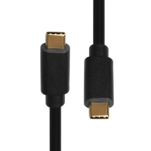 Port Designs 900074 USB cable 1 m USB C 10 Gbit/s 60 W Black