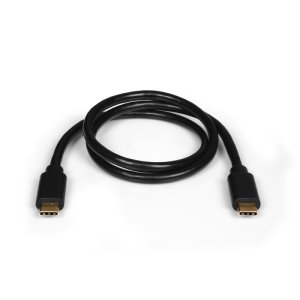 Port Designs 900074 USB cable 1 m USB C 10 Gbit/s 60 W Black