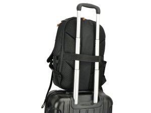 Conceptronic CAEDIX01B Laptop Backpack 15.6",15.6 Inch Notebook Backpack, Professional Travel Rucksack Fits 13/14/15.6 Inch Laptops, Made with Recycled Materials