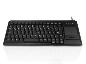 Accuratus K82B keyboard Universal USB QWERTZ German Black