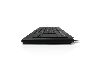 Accuratus K82B keyboard Universal USB QWERTZ German Black