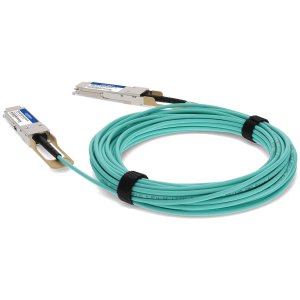 AddOn Networks 100G-QSFP-QSFP-AOC-0301-AO InfiniBand/fibre optic cable 3 m QSFP28 Turquoise