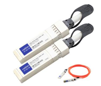 AddOn Networks 10G-SFPP-AOC-1001-AO InfiniBand/fibre optic cable 10 m SFP+ Black