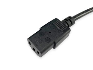 Equip 112300 Black 2 m BS 1363 C13 coupler