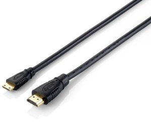 Mini High Speed HDMI Cable with Ethernet, 1.0m