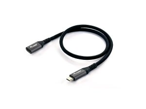 USB 3.2 Gen 2 C to C Extension Cable, M/F, 1.0m, 4K/60Hz, 10Gbps