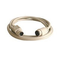 Dexlan Mini-DIN 6-p M/F 10m PS/2 cable 6-p Mini-DIN White