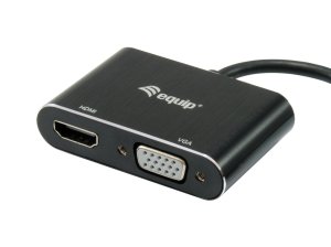 Equip USB 3.0 to HDMI/VGA (HD15) Adapter