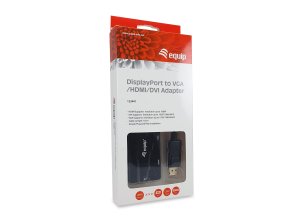 Equip DisplayPort to VGA / HDMI / DVI Adapter
