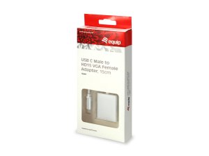 Equip USB Type C to HD15 VGA Adapter
