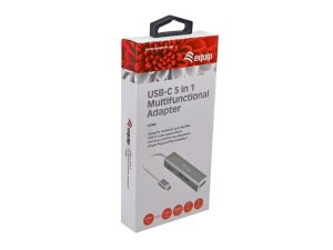 Equip USB-C 5 in 1 Multifunctional Adapter