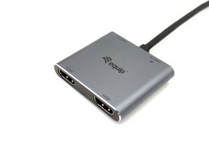Equip USB-C 4 in 1 Dual HDMI Adapter