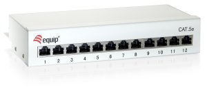 12-Port Cat.6 Desktop Patch Panel