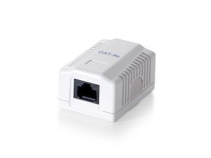 1-Port Cat.5e Surface Mounted Box