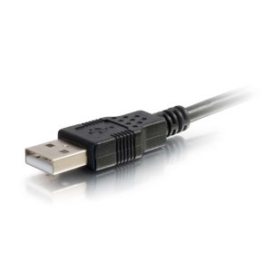 C2G 6.6ft (2m) USB 2.0 A to Micro-B Cable M/M - Black