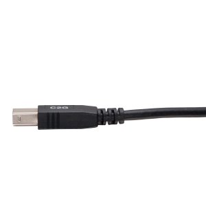 C2G 9.8ft (3m) USB 2.0 A/B Cable - Black