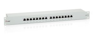 16-Port Cat.6 Shielded Patch Panel