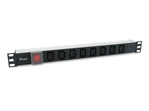 8-Outlet C13 Power Distribution Unit, Aluminum Shell