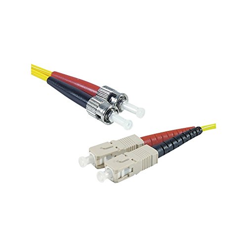 Connect 392315 fibre optic cable 10 m 2x ST 2x LC OS2 Yellow