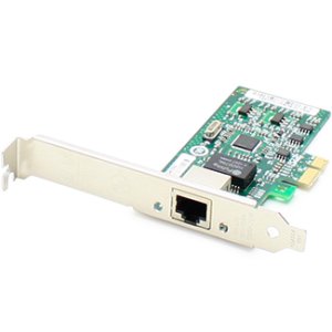 10/100/1000Mbs Single Open RJ-45 Port 100m PCIe x4 Network Interface Card