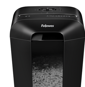 Fellowes LX50 paper shredder Cross shredding 22 cm Black