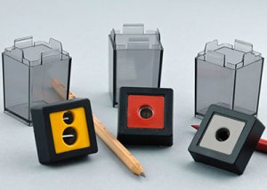 Dahle 53465 pencil sharpener Manual pencil sharpener Transparent, Yellow