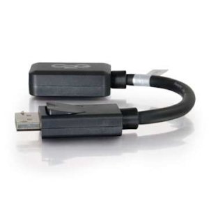 C2G 8in DisplayPortTM Male to HDMI Female Adapter Converter - Black