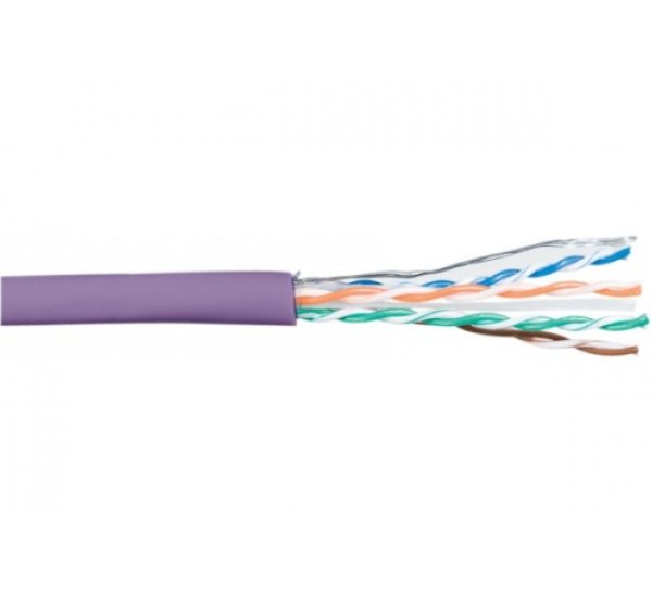 Hypertec ProConnectLite Cat5e U/UTP Solid Dca LSZH Purple 305m