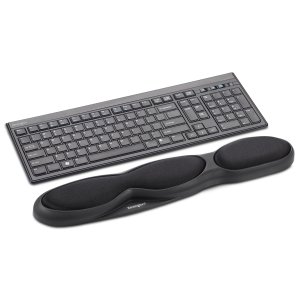 Kensington Comfort Gel Keyboard Wrist Rest — Black