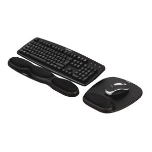Kensington Comfort Gel Keyboard Wrist Rest — Black