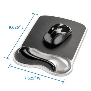 Kensington Duo Gel Mouse Pad Light Smoke/Dark Smoke