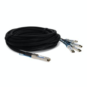 AddOn Networks 721064-B21-7MA-AO InfiniBand/fibre optic cable 7 m QSFP+ 4x SFP+ Black