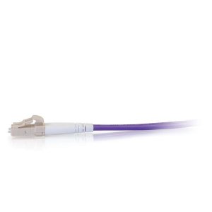 C2G 2m LC/SC OM4 LSZH Fibre Patch - Purple