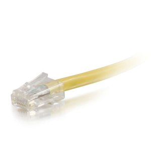C2G 0.5m Cat5e Non-Booted Unshielded (UTP) Network Patch Cable - Yellow